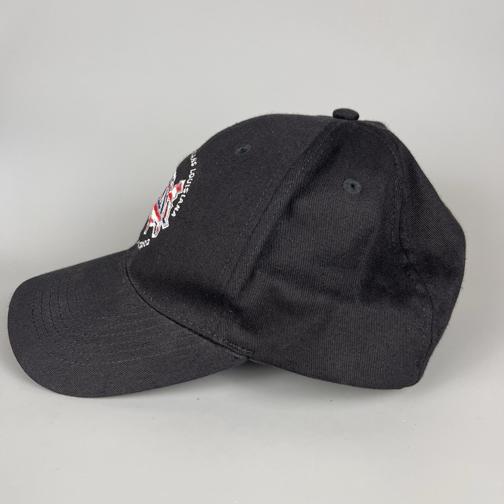 Vintage Super‎ Bowl XXXVI Hat 2002 New Orleans LogoAthletic Snapback Black Cap - Picture 2 of 6